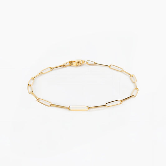 Paperclip Chain Bracelet