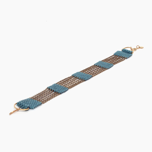 Silo Bracelet in Shale Blue