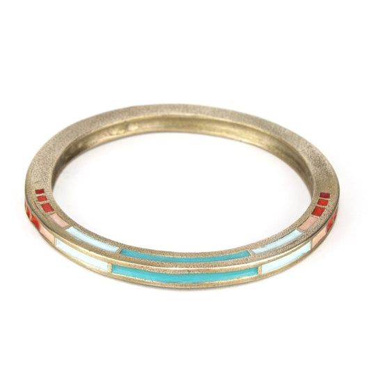 Dalia Multicolor Bronze Bangle